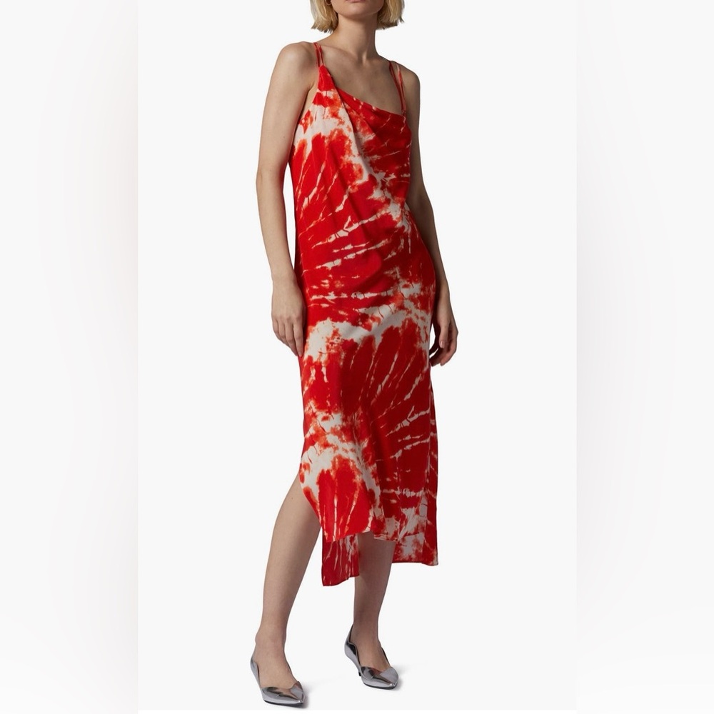 NWT Equipment Silva Silk Tie Dye Silvana Dress Size 10